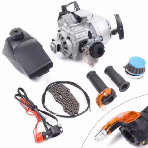 Kit moteur 49cc — démarrage corde mini quad/vélo