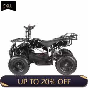 Mini quad 49cc tout-terrain — démarrage moteur traité